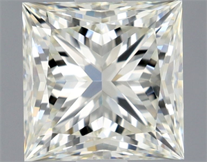 Foto Diamante Natural 1.05 quilates, Princesa , Color K, claridad VS2 y certificado GIA de