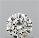 Diamante Natural 0.42 quilates, Redondo , Color L, claridad VS2 y certificado GIA