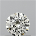 Diamante Natural 0.42 quilates, Redondo , Color L, claridad VS2 y certificado GIA