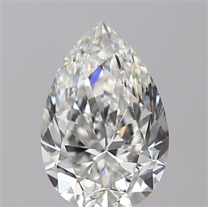 Picture of Natural Diamond 1.01 Carats, Pear with  Cut, H Color, VVS1 Clarity and Certified by GIA