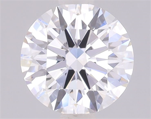 Picture of Lab Grown Diamond 1.51 Carats, Round with Ideal Cut, D Color, IF Clarity and Certified by IGI