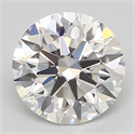 Natural Diamond 0.72 Carats, Round with Excellent Cut, G Color, IF Clarity and Certified by GIA