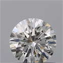Natural Diamond 0.66 Carats, Round with Excellent Cut, E Color, VVS1 Clarity and Certified by GIA