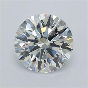 Picture of Lab Grown Diamond 1.03 Carats, Round with Ideal Cut, D Color, VVS1 Clarity and Certified by IGI