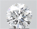 Del inventario de diamantes de laboratorio, 1.55 quilates, Redondo , Color D, claridad VVS2 y certificado IGI