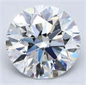 Diamante Natural 2.71 quilates, Redondo , Color E, claridad VS1 y certificado GIA