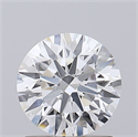 Del inventario de diamantes de laboratorio, 1.23 quilates, Redondo , Color D, claridad VVS2 y certificado IGI