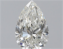 Natural Diamond 0.80 Carats, Pear with  Cut, H Color, VS2 Clarity and Certified by GIA