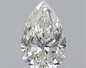 Picture of Natural Diamond 0.80 Carats, Pear with  Cut, H Color, VS2 Clarity and Certified by GIA