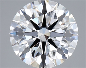 Picture of Lab Grown Diamond 3.01 Carats, Round with Ideal Cut, E Color, VVS2 Clarity and Certified by IGI