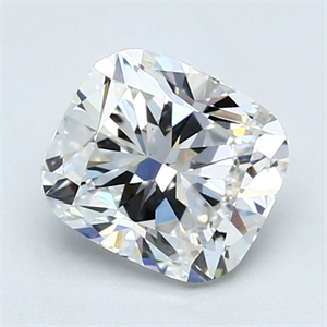 Picture of Natural Diamond 1.50 Carats, Cushion with  Cut, F Color, VS2 Clarity and Certified by GIA