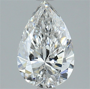 Picture of Natural Diamond 2.01 Carats, Pear with  Cut, E Color, SI2 Clarity and Certified by GIA