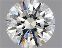 Diamante Natural 0.50 quilates, Redondo , Color I, claridad VVS2 y certificado GIA