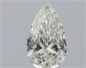 Natural Diamond 0.71 Carats, Pear with  Cut, I Color, VS1 Clarity and Certified by GIA