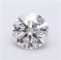 Lab Grown Diamond 1.05 Carats, Round with Ideal Cut, E Color, VS1 Clarity and Certified by IGI