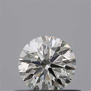 Foto Diamante Natural 0.40 quilates, Redondo , Color J, claridad VVS1 y certificado GIA de