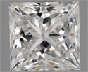 Natural Diamond 2.50 Carats, Princess with  Cut, F Color, VS1 Clarity and Certified by GIA