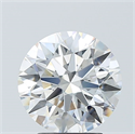 Lab Grown Diamond 3.09 Carats, Round with Ideal Cut, F Color, VVS2 Clarity and Certified by IGI