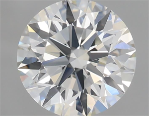 Picture of Natural Diamond 0.78 Carats, Round with Excellent Cut, J Color, VVS1 Clarity and Certified by GIA