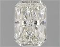 Natural Diamond 0.80 Carats, Radiant with  Cut, J Color, IF Clarity and Certified by GIA