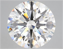 Lab Grown Diamond 11.51 Carats, Round with Ideal Cut, H Color, VS1 Clarity and Certified by IGI