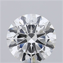Del inventario de diamantes de laboratorio, 10.04 quilates, Redondo , Color E, claridad VVS2 y certificado IGI