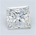 Diamante Natural 3.06 quilates, Princesa , Color I, claridad VS1 y certificado GIA