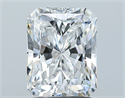 Diamante Natural 2.01 quilates, Radiante , Color E, claridad SI2 y certificado GIA
