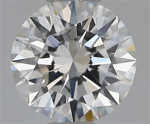 Foto Diamante Natural 0.70 quilates, Redondo , Color F, claridad VS2 y certificado GIA de