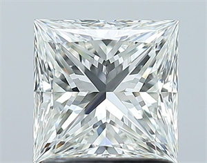 Foto Diamante Natural 1.21 quilates, Princesa , Color H, claridad VS1 y certificado GIA de