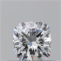 Natural Diamond 0.50 Carats, Cushion with  Cut, F Color, IF Clarity and Certified by GIA