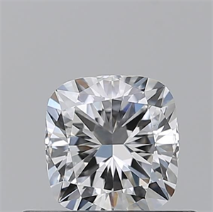 Picture of Natural Diamond 0.50 Carats, Cushion with  Cut, F Color, IF Clarity and Certified by GIA