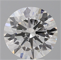 Lab Grown Diamond 5.55 Carats, Round with Ideal Cut, F Color, VVS2 Clarity and Certified by IGI