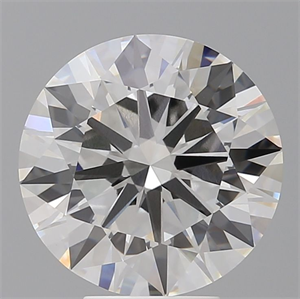 Picture of Lab Grown Diamond 5.55 Carats, Round with Ideal Cut, F Color, VVS2 Clarity and Certified by IGI