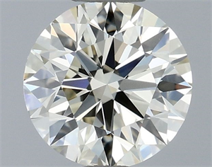 Picture of Natural Diamond 0.50 Carats, Round with Excellent Cut, M Color, VVS2 Clarity and Certified by GIA