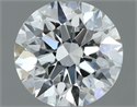 Diamante Natural 0.50 quilates, Redondo , Color H, claridad VVS2 y certificado GIA