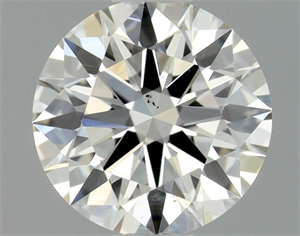 Foto Diamante Natural 0.60 quilates, Redondo , Color I, claridad SI2 y certificado GIA de