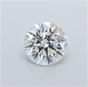 Diamante Natural 0.40 quilates, Redondo , Color J, claridad VS1 y certificado GIA