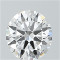 Del inventario de diamantes de laboratorio, 2.08 quilates, Redondo , Color E, claridad VVS2 y certificado IGI