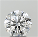Lab Grown Diamond 3.02 Carats, Round with Excellent Cut, F Color, VVS2 Clarity and Certified by IGI