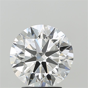 Picture of Lab Grown Diamond 3.02 Carats, Round with Excellent Cut, F Color, VVS2 Clarity and Certified by IGI