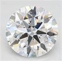 Del inventario de diamantes de laboratorio, 3.06 quilates, Redondo , Color D, claridad IF y certificado IGI
