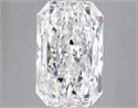 Natural Diamond 5.01 Carats, Radiant with  Cut, D Color, VS1 Clarity and Certified by GIA