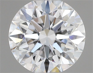 Picture of Lab Grown Diamond 0.72 Carats, Round with Ideal Cut, D Color, VVS1 Clarity and Certified by IGI