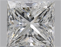 Natural Diamond 1.50 Carats, Princess with  Cut, F Color, VS1 Clarity and Certified by GIA