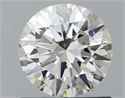 Natural Diamond 0.79 Carats, Round with Excellent Cut, G Color, VVS2 Clarity and Certified by GIA
