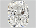 Natural Diamond 0.52 Carats, Cushion with  Cut, F Color, VVS1 Clarity and Certified by GIA