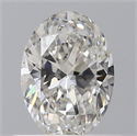 Diamante Natural 0.51 quilates, Ovalado , Color G, claridad VS2 y certificado GIA