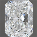 Natural Diamond 0.90 Carats, Radiant with  Cut, G Color, VS2 Clarity and Certified by GIA