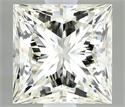 Natural Diamond 0.79 Carats, Princess with  Cut, I Color, VVS1 Clarity and Certified by IGI